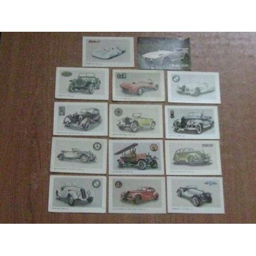Кишенькові календарики 'Ретро автомобілі' . 1987 р.