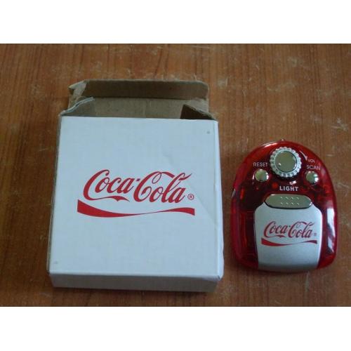 Міні-радіо від Coca-Cola з ліхтариком