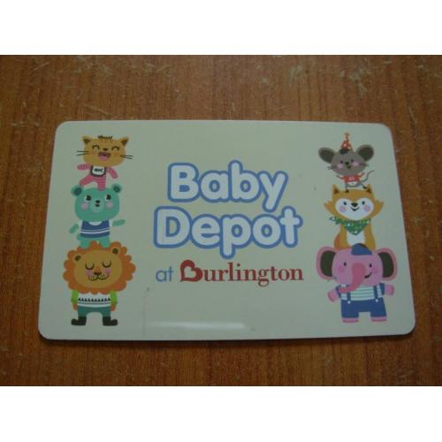 Подарункова картка Burlington Baby Depot Cute Animals 