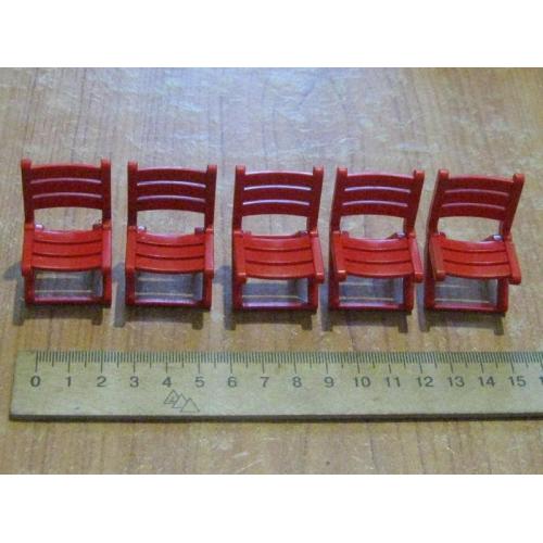 СТІЛЬЦІ ЧЕРВОНІ  PLAYMOBIL