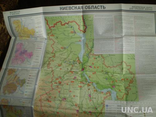 Киевская область (большая карта)