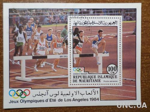 Мавритания олимпиада 1984 КЦ=5евро