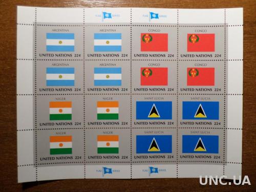 ООН флаг КЦ-28евро 1987