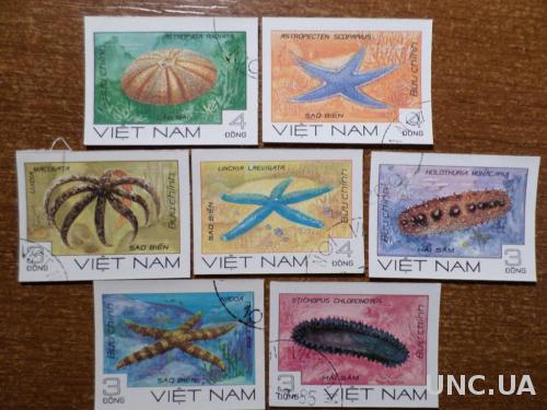 Вьетнам морская фауна КЦ=3,5евро без зубцов