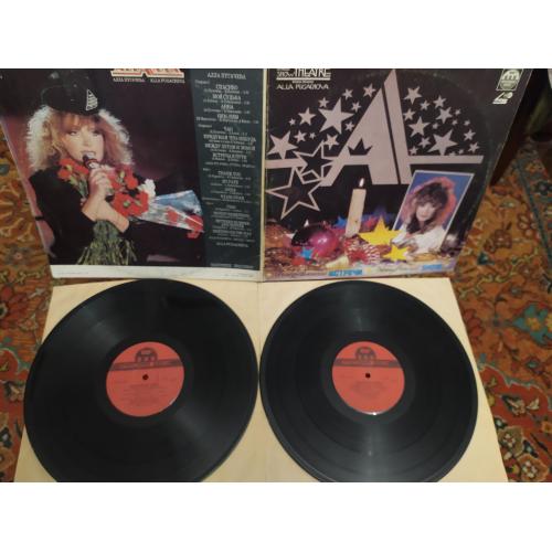 Алла Пугачева – Рождественские Встречи 2 пластинки разворот