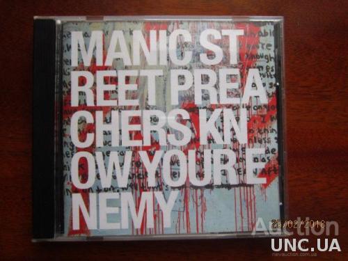CD Manic Street Preachers ‎ Know Your Enemy Nm Россия
