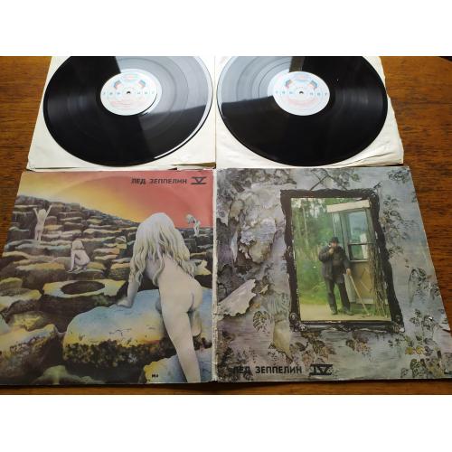 Led Zeppelin 4 , 5 розворот 2 пластинки 