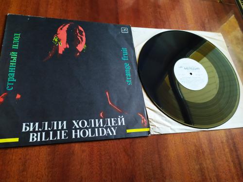 LP Билли Холидей Billie Holiday ‎ Strange Fruit Странный Плод Рига