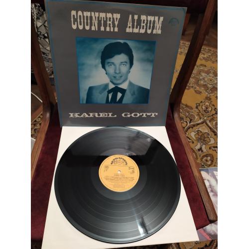 LP Karel Gott – Country Album ламінат чехословакия