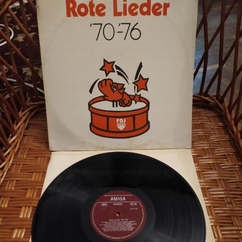 LP Rote Lieder ´70-´76 политическая песня