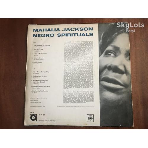Mahalia Jackson ‎ Negro Spirituals (Everytime I Feel The Spirit) Германия