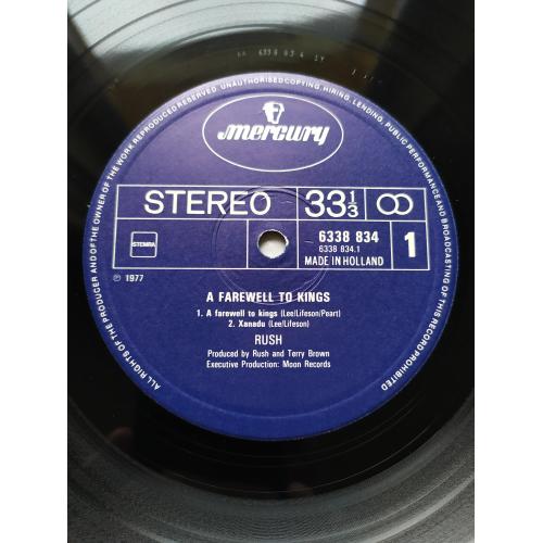 Rush A Farewell To Kings