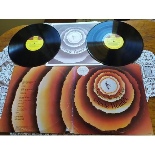 Stevie Wonder Songs In The Key Of Life 2 плити розворот буклет