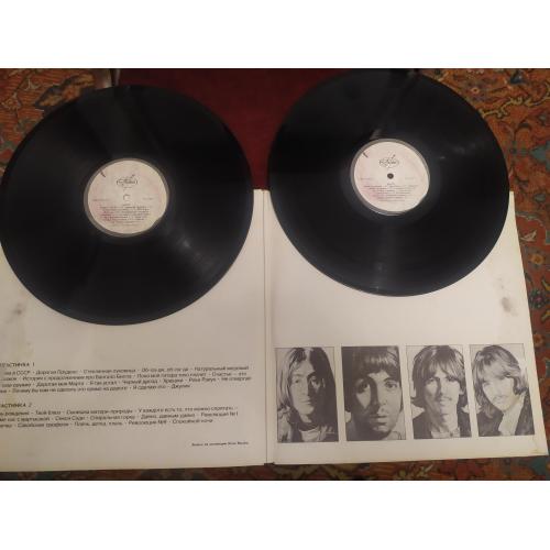  The Beatles - Белый альбом 2 пластинки розворот Битлз