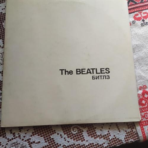 The Beatles White album розворот 2пластинки Битлз