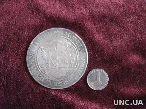 Монета Талер 1643 Польша - Литва