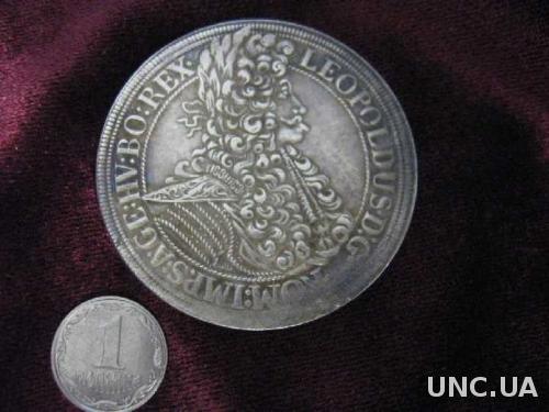 Монета талер Европа Средневековье серебро