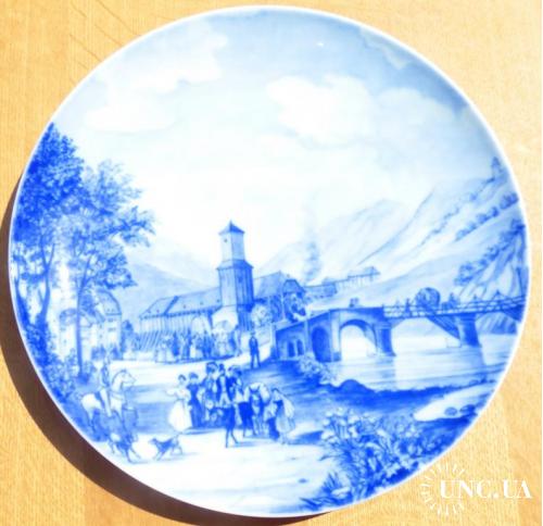 Тарелка коллекционная настенная = 24.5 см = Германия - Furstenberg Porcelain --- Bad Kreuznach = №2