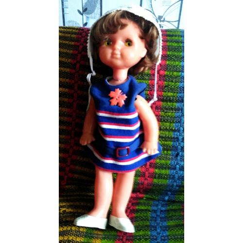 игрушка кукла симпатичная винтажная большая 45 см