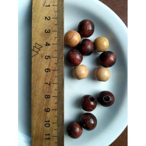 Бусины деревянные 4+8 , For Hand Made, рукоделия, поделок