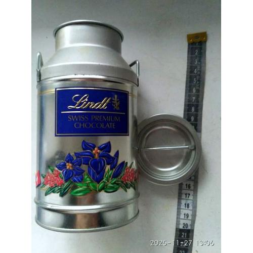 Посуда бидон бидончик металл белого цвета