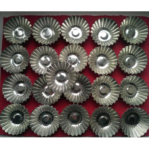 Посуда НОВЫЕ формочки для кексов, маффинов, корзинок, пищевой металл, набор 21 штука, Польша