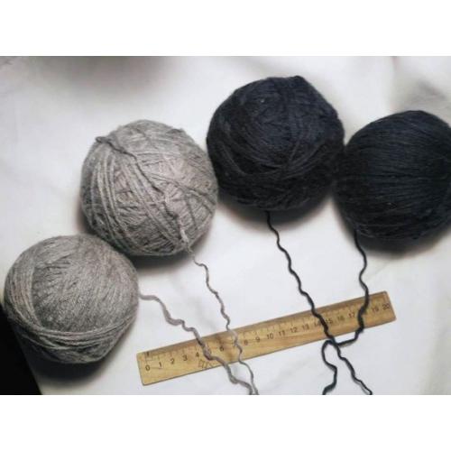 Пряжа нитки С ШЕРСТЬЮ, МЯГКИЕ, 2 цвета Общий Вес 490 гр For Hand Made, рукоделия, поделок