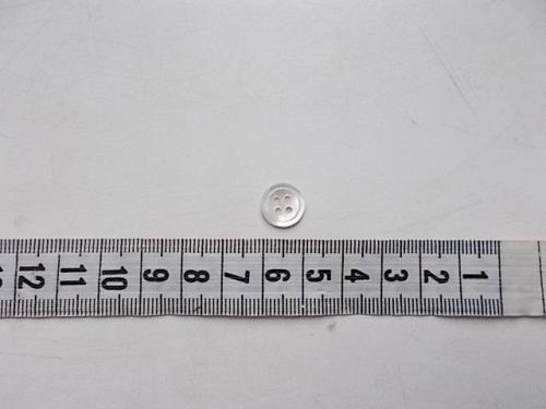 Пуговица натуральный перламутр старинная 1 шт Д=11 мм  СССР