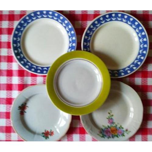 Тарелка тарелки для дома, для дачи экологически чистые