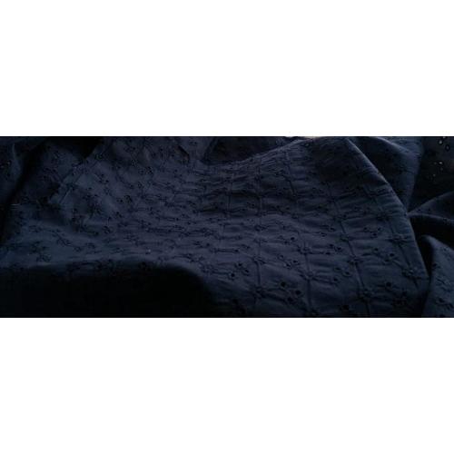 Ткань хлопок прошва синий темный цвет For Hand Made, поделок, рукоделия