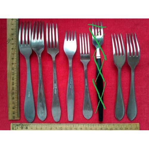 Вилка Вилки нержавейка   разный рисунок