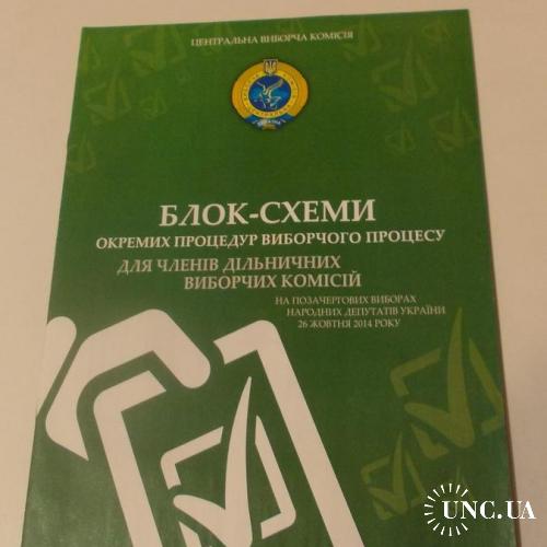 Блок-схеми окремих процедур виборчого процесу для членів виборчих комісій, ЦВК 2014 ПОЛИТИКА
