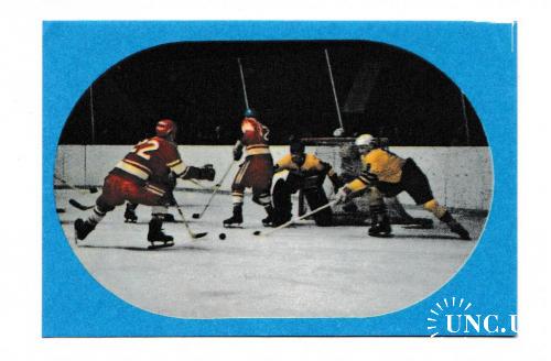 Календарик 1975 Спорт, хоккей
