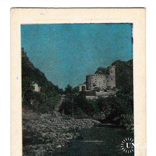 Календарик 1976 Крепость, река, Грузия