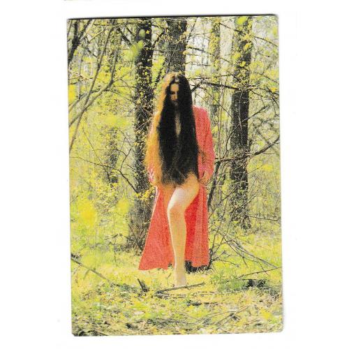 Календарик 1990 Пресса, эротика