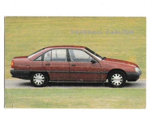 Календарик 1991 Авто Vauxhall

