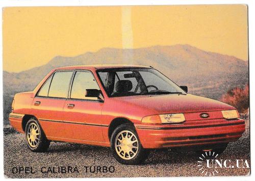 Календарик 1993 Авто, Opel, пресса
