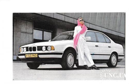Календарик 1995 Авто, девушка, BMW, Оранта

