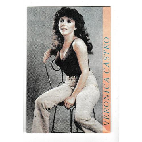 Календарик 1995 Кино, Вероника Кастро