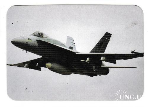 Календарик 1997 Авиация, самолёт, военная техника
