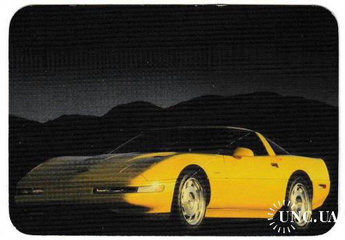 Календарик 1997 Авто Chevrolet Corvette
