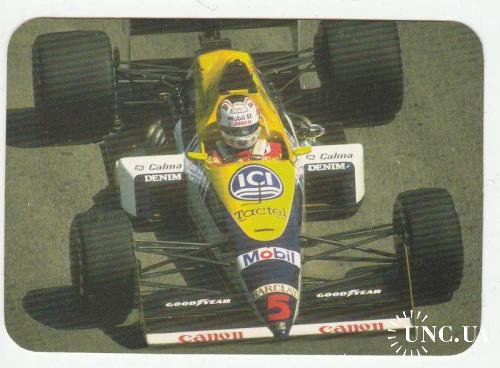 Календарик 1997 Авто, Формула-1