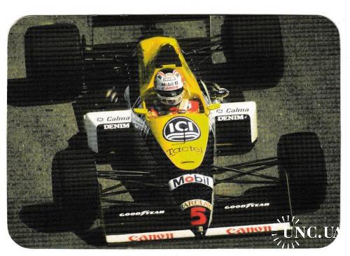 Календарик 1997 Авто, спорт, Формула 1
