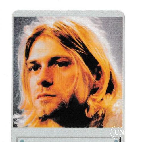 Календарик 1999 Музыка, рок, Nirvana, Kurt Cobain, иностранный
