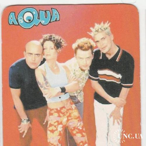 Календарик 2000 Музыка, поп, Aqua
