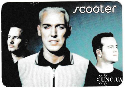 Календарик 2000 Музыка, поп, Scooter
