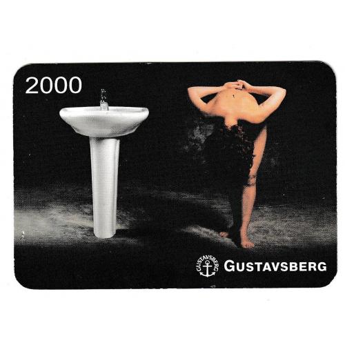 Календарик 2000 Реклама, эротика