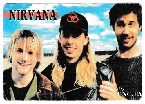Календарик 2000 Рок, Grunge, Nirvana
