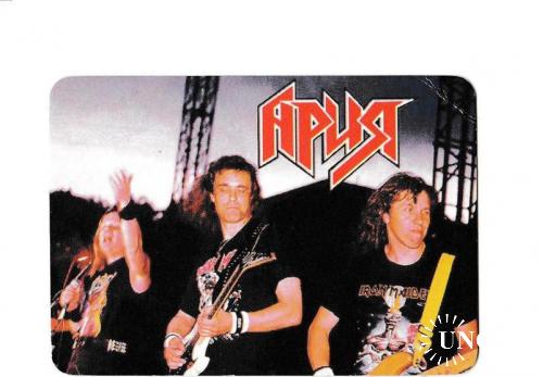 Календарик 2000 Рок, Heavy Metal, Ария
