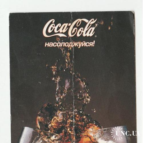 Календарик 2001 Coca-Cola
